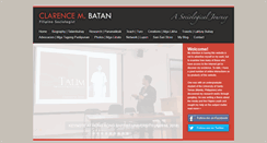 Desktop Screenshot of clarencebatan.com