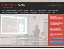 Tablet Screenshot of clarencebatan.com